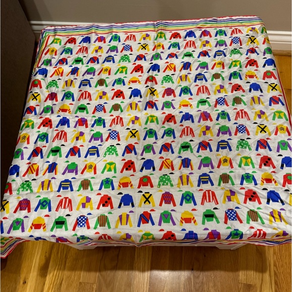 Accessories - 100% Silk - VINTAGE Jockey Silks - Thorobred Winners Scarf